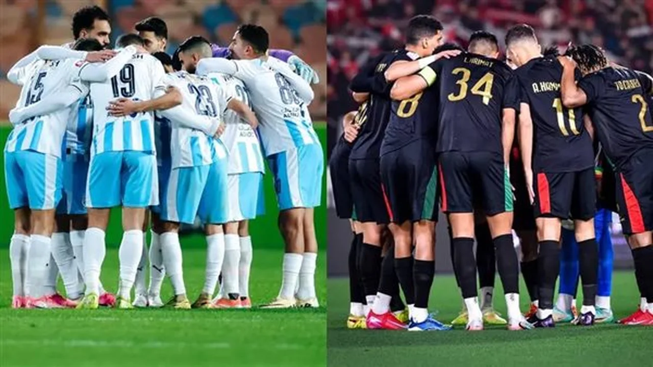 تردد القنوات المفتوحة الناقلة لمباراة بيراميدز والجيش الملكي في دوري الأبطال